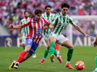Hasil Pertandingan ATLETICO MADRID VS REAL BETIS