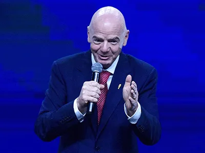 Gianni Infantino presiden FIFA